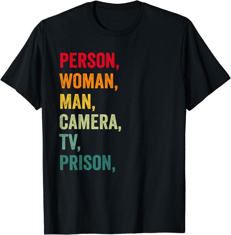 [100% Cotton]Person Woman Man Camera TV Prison Hahaha funny vintage retro T-Shirt Hoodie, Sweatshirt | WearSparks.com