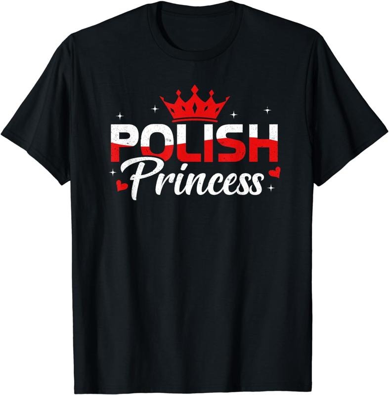 [100% Cotton]Polish Princess Polka Poland Pride T-Shirt Hoodie, Sweatshirt | WearSparks.com