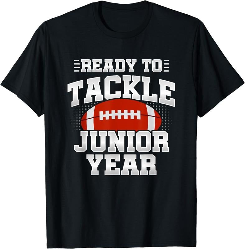 [100% Cotton]Ready To Tackle Junior Year - First School Day - 11th Grade T-Shirt