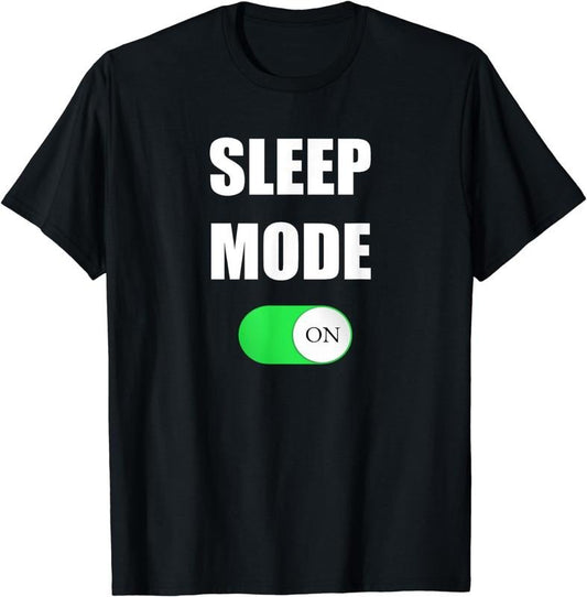 [100% Cotton]Sleep Mode On Funny Nap Shirt Love Napping Sleeping Tshirt