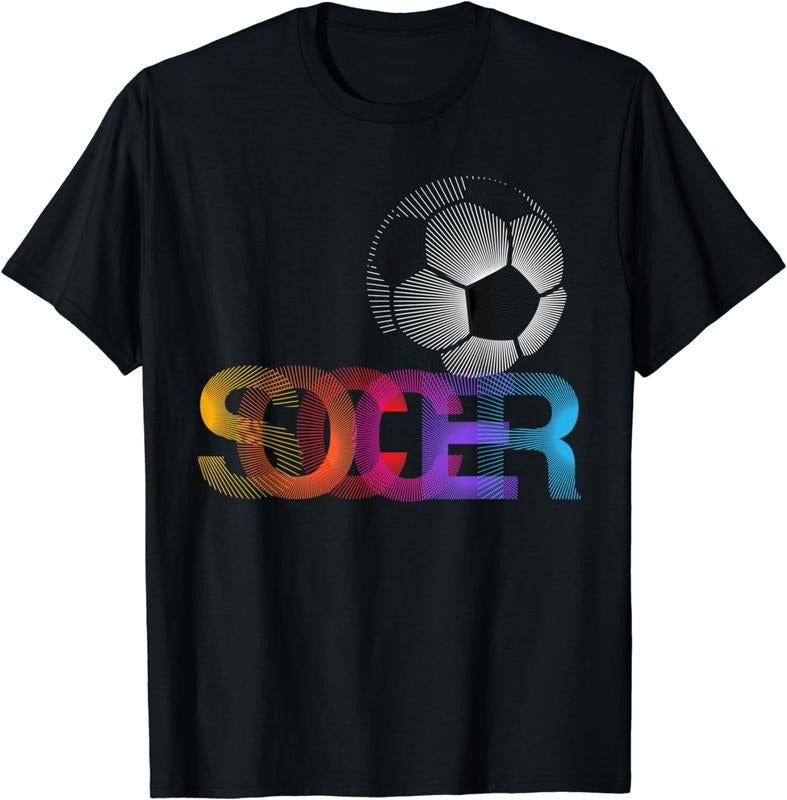 [100% Cotton]Soccer: sports shirts and gifts for men, women, kids T-Shirt