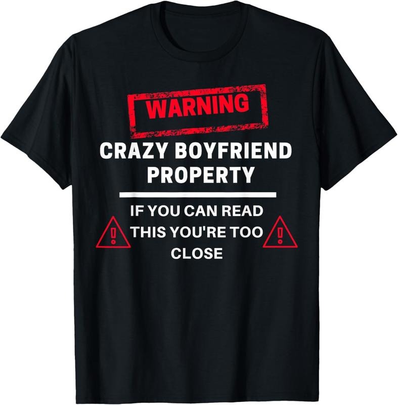 100% Cotton Sorry i'm Taken Tshirt Taken by a Crazy Boyfriend Girlfriend