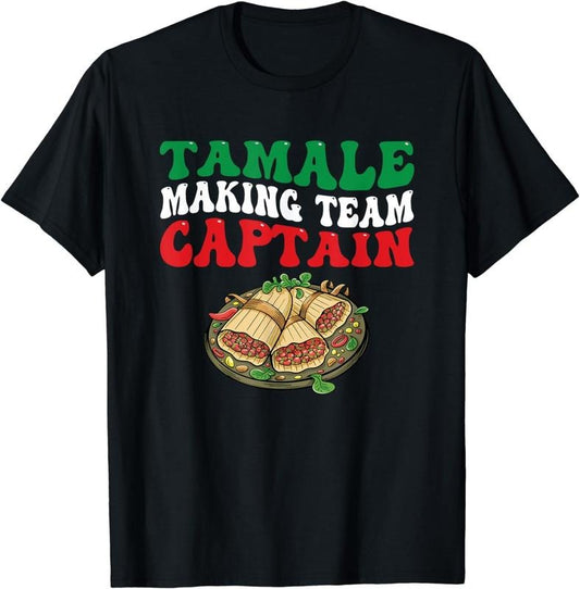 [100% Cotton]Tamales Lover Mexican Energy Bars Food Funny Tamales Making T-Shirt