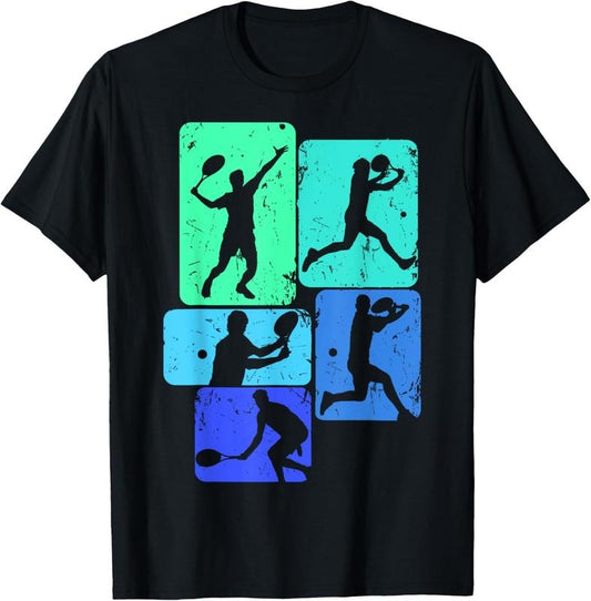 100% Cotton Tennis Player Youth Boys Men T-Shirt