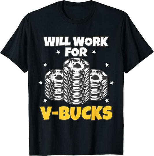 100% Cotton Will Work For Bucks V Gaming Gifts for RPG Gamers Youth T-Shirt