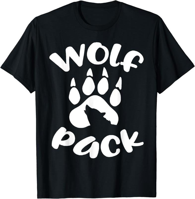 [100% Cotton]Wolf Pack Shirt, Wolf Tshirt , Family Matching Shirt T-Shirt Hoodie, Sweatshirt | WearSparks.com