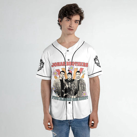 Jonas Brothers Baseball Jersey Shirt - lylyprint.com Hoodie, Sweatshirt | WearSparks.com (Image 1)