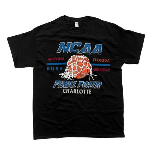 1994 NCAA Final Four Charlotte T-Shirt, Vintage College Basketball Tee, Retro Sports Fan Shirt, Classic Athletic Menswear, Graphic Tee