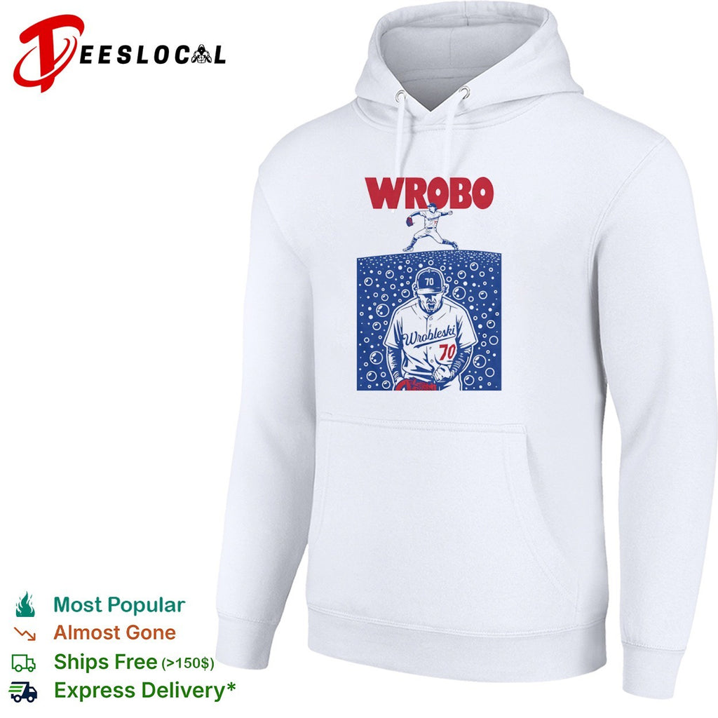 Wrobleski 70 Wrobo Roto Wear baseball pitcher shirt