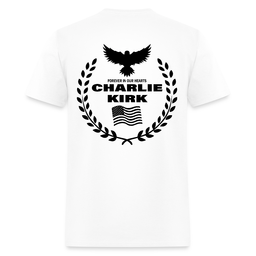 Freedom Charlie Kirk Forever In Our Hearts T Shirt - 2 Hoodie, Sweatshirt | WearSparks.com (Image 2)
