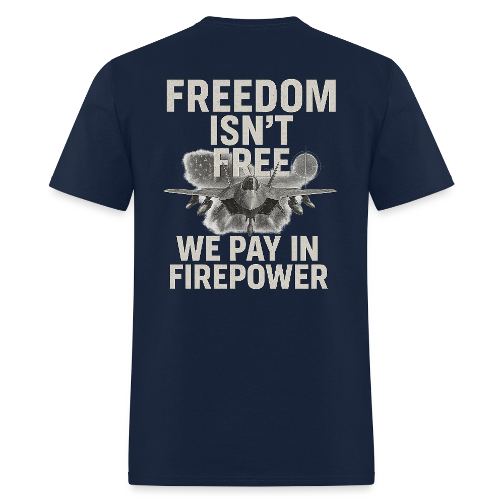 Freedom Isn’t Free – We Pay in Firepower T Shirt Hoodie, Sweatshirt | WearSparks.com (Image 5)