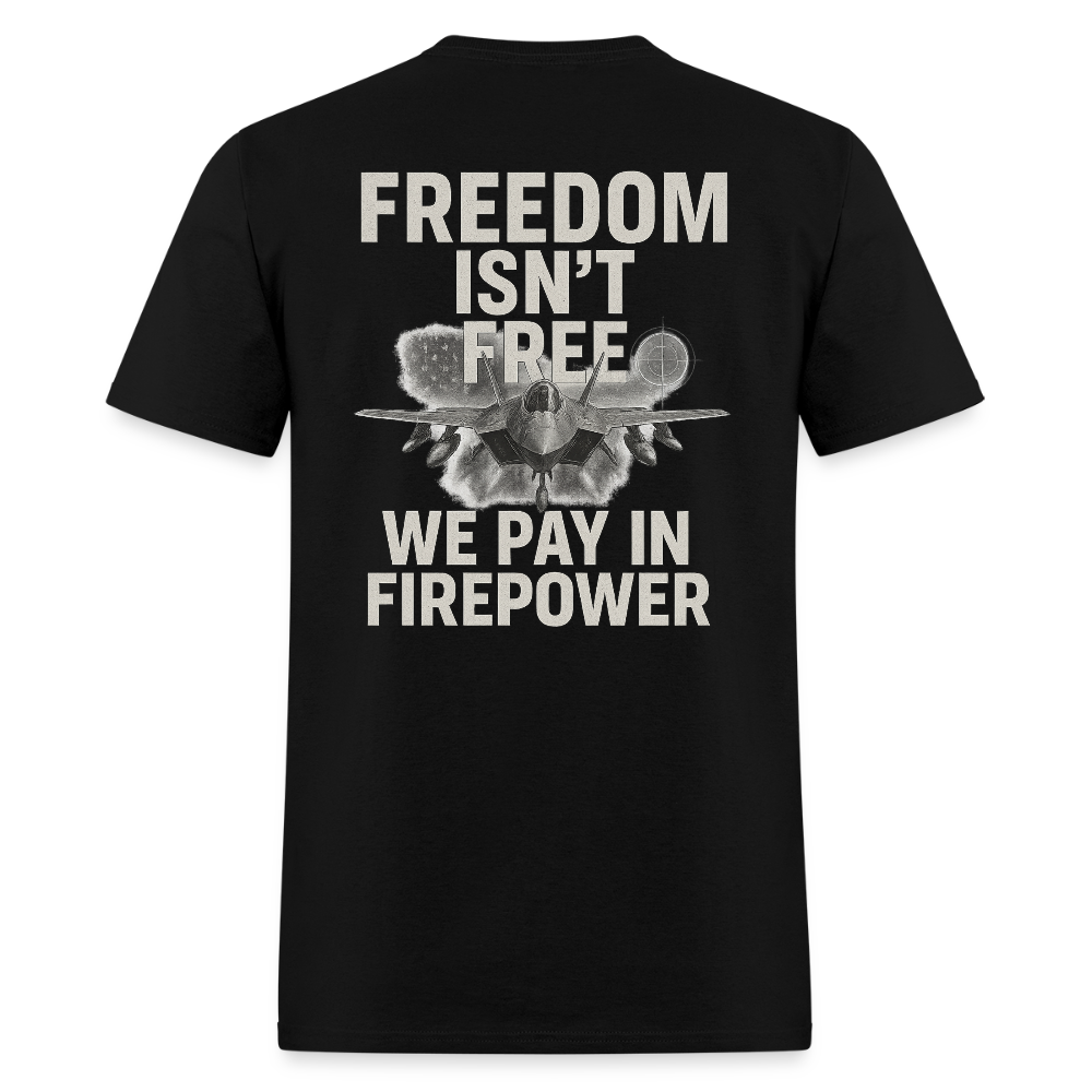 Freedom Isn’t Free – We Pay in Firepower T Shirt Hoodie, Sweatshirt | WearSparks.com (Image 1)