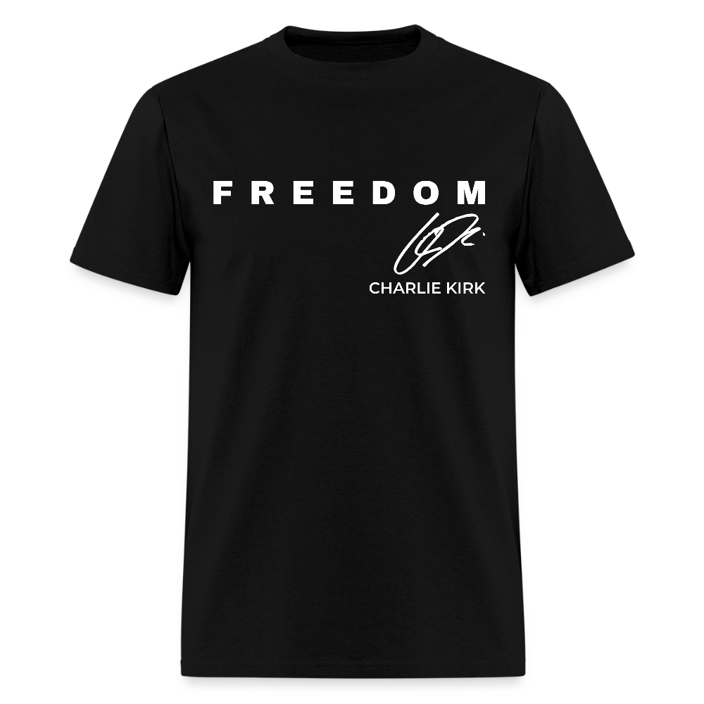 Freedom Thank You Charlie Kirk Signature A True Patriot 31 T Shirt Hoodie, Sweatshirt | WearSparks.com (Image 3)