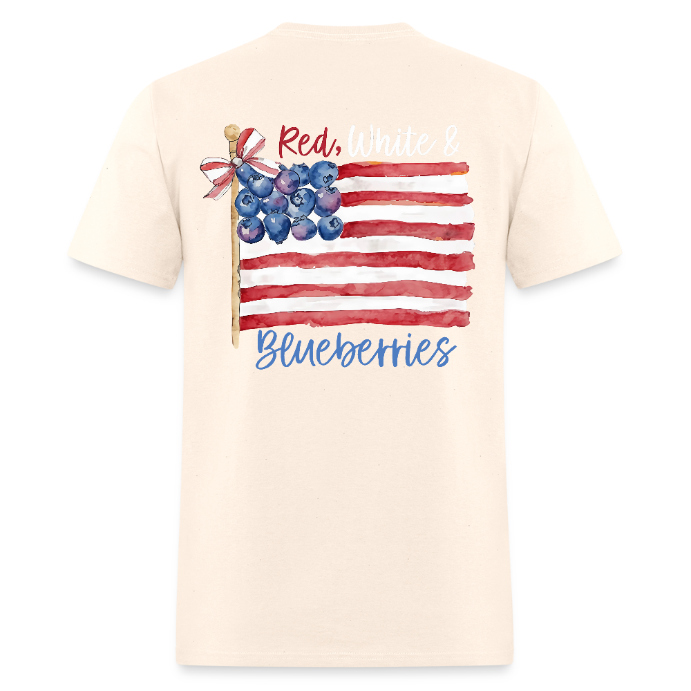 Freedom Red White & Blueberries Coquette Flag T Shirt Hoodie, Sweatshirt | WearSparks.com (Image 4)