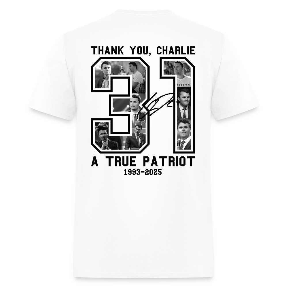 Freedom Thank You Charlie A True Patriot 31 T Shirt Hoodie, Sweatshirt | WearSparks.com (Image 2)
