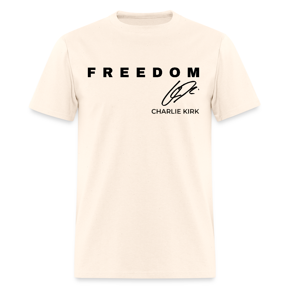 Charlie Kirk Freedom American Flag T Shirt Hoodie, Sweatshirt | WearSparks.com (Image 3)