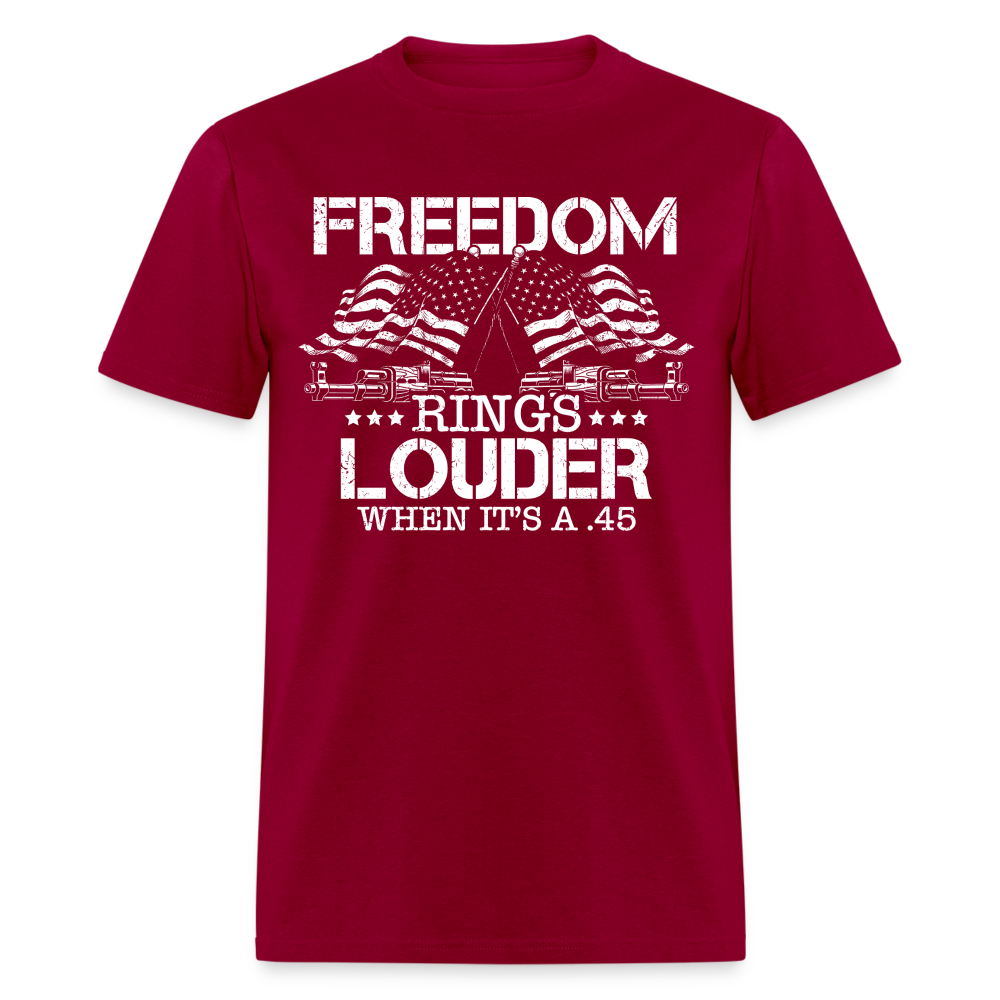 Freedom Rings Louder When It’s A .45 T Shirt Hoodie, Sweatshirt | WearSparks.com (Image 2)