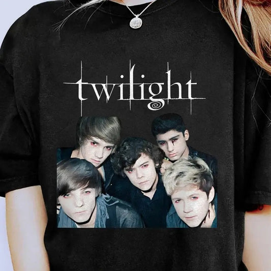 1d as Twilight Shirt the Twilight Saga Edward Cullen , Twilight One Direction , One Direction as Twilight