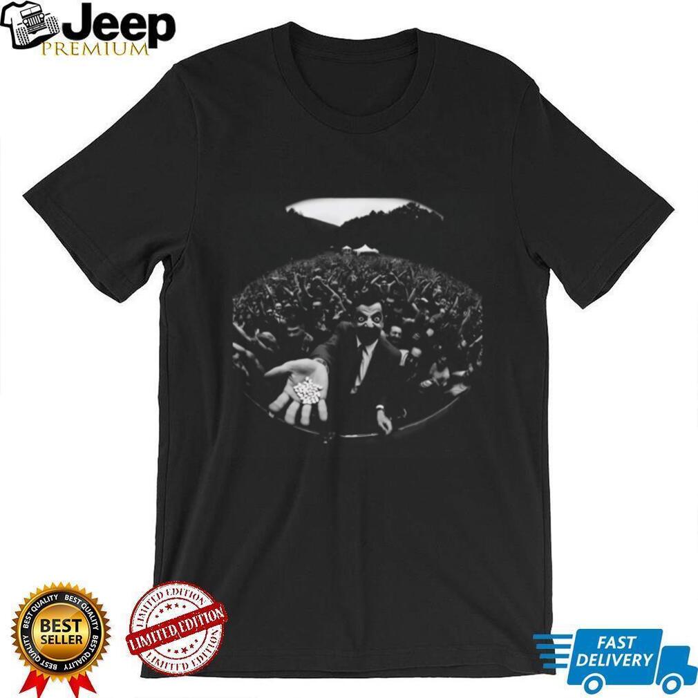 Mr. Bean Rave Culture Festival Fisheye Graphic T Shirt