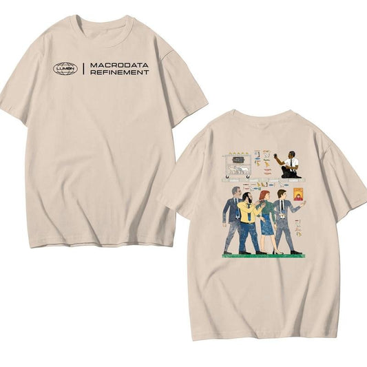 2 Sides The Work Is My Mysterious And Important Lumon Egypt Style T-Shirt, Sci-Fi Dystopia Tee, Severance TV Show Inspired Shirt,Employee Of the Month