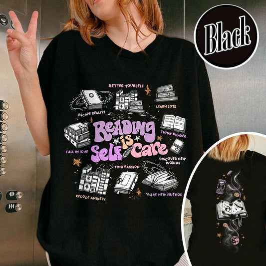 2 slides, Reading Is Self Care T-Shirt, Reading Is Self-Care Shirt, Reading Is Self Care Shirt, Reading Is Self-Care,Book Shirt 2024,Gift for Book Lover