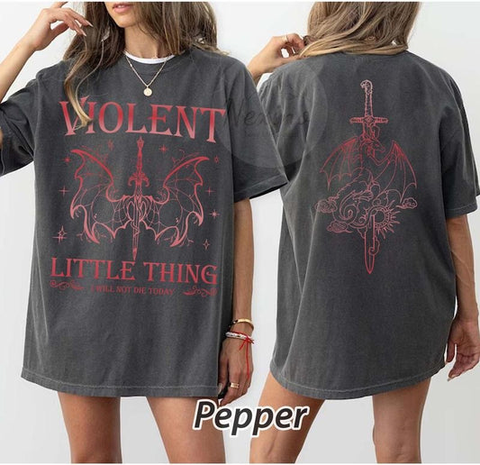 2 slides, Violet Apothecary T-Shirt, Basgiath War College Merch, Fourth Wing Shirts, Riders Quadrant, Bookish Tee, Gift For Book Lover