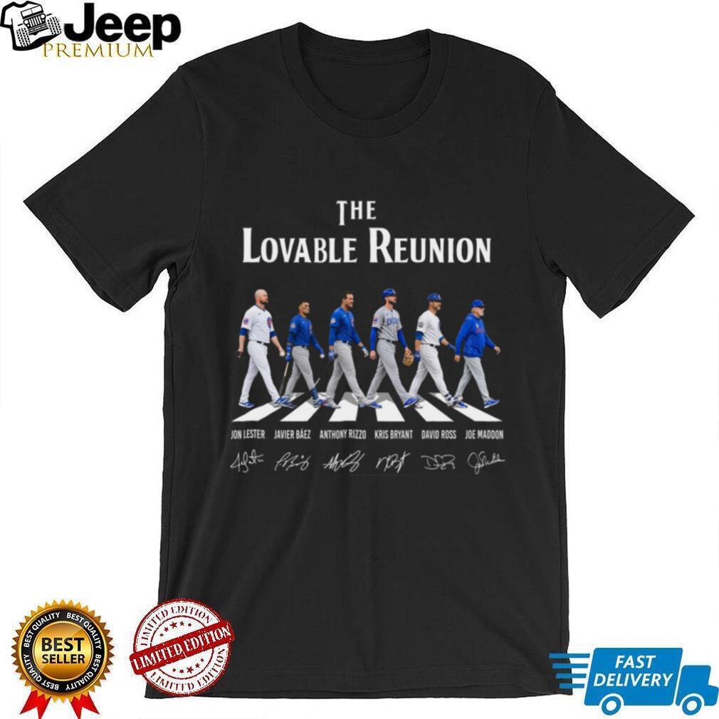 2016 Chicago Cubs The Lovable Reunion Vintage Baseball Team Men Women MLB Fans Shirt