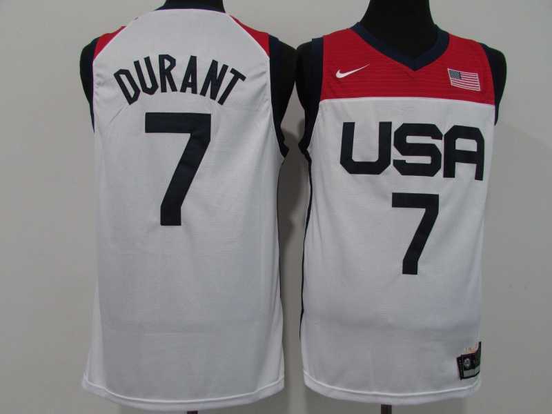 2021 USA Tokyo Summer Olympics #7 Durant Style 3