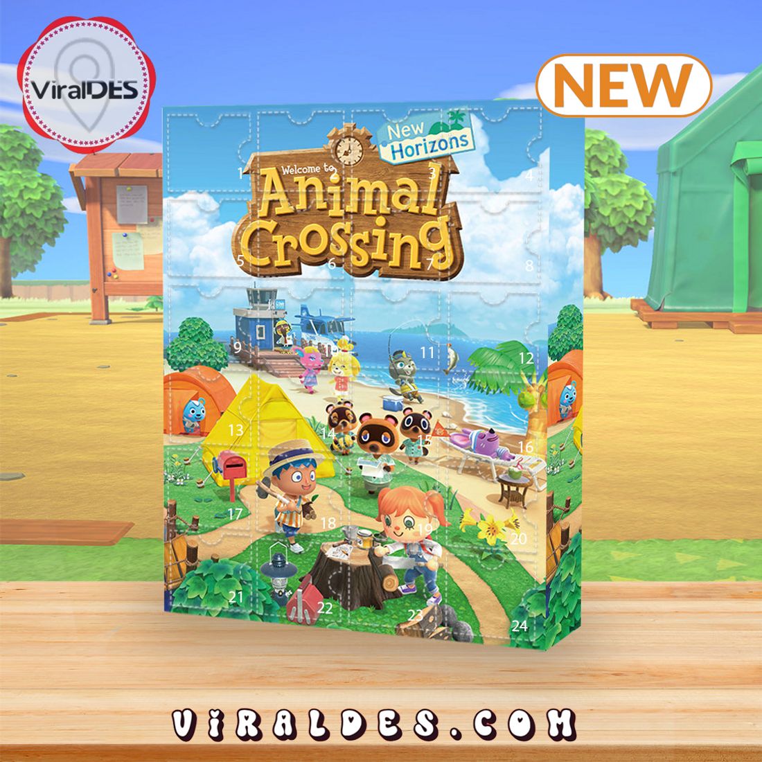 2025 Animal Crossing Advent Calendar – The One With 24 Little Doors