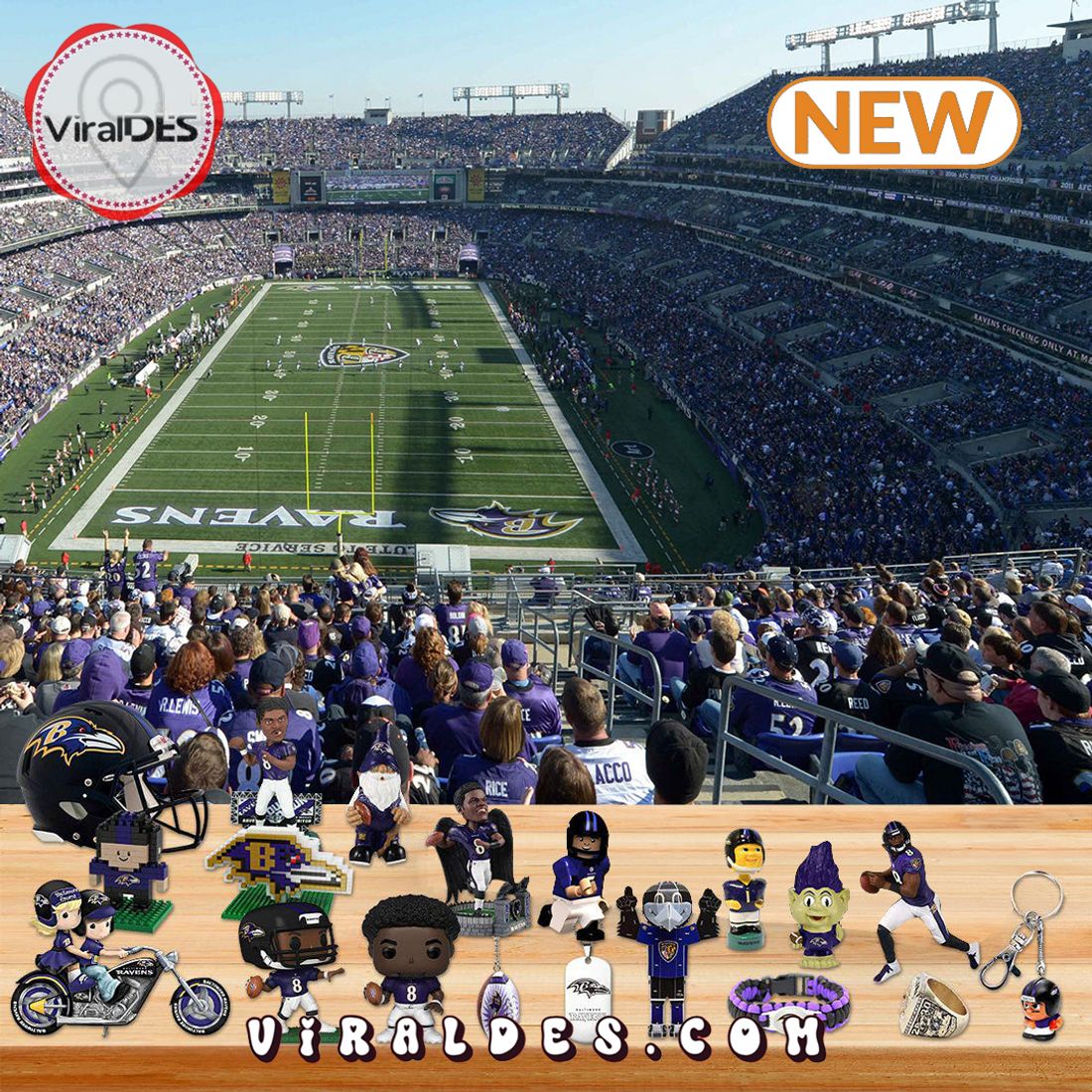 2025 Baltimore Ravens Advent Calendar – The One With 24 Little Doors