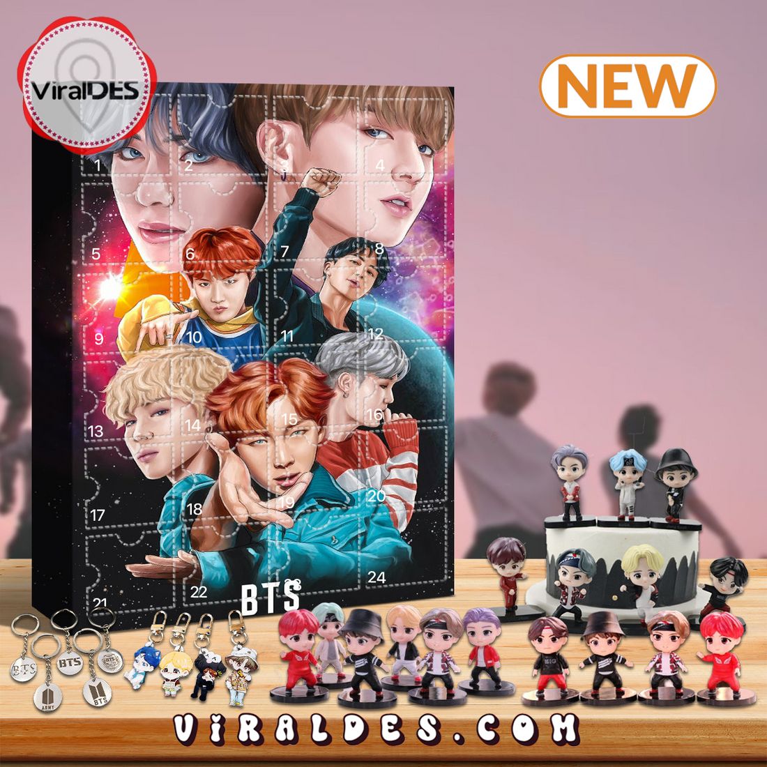 2025 BTS Advent Calendar – 24 Gifts Are In It