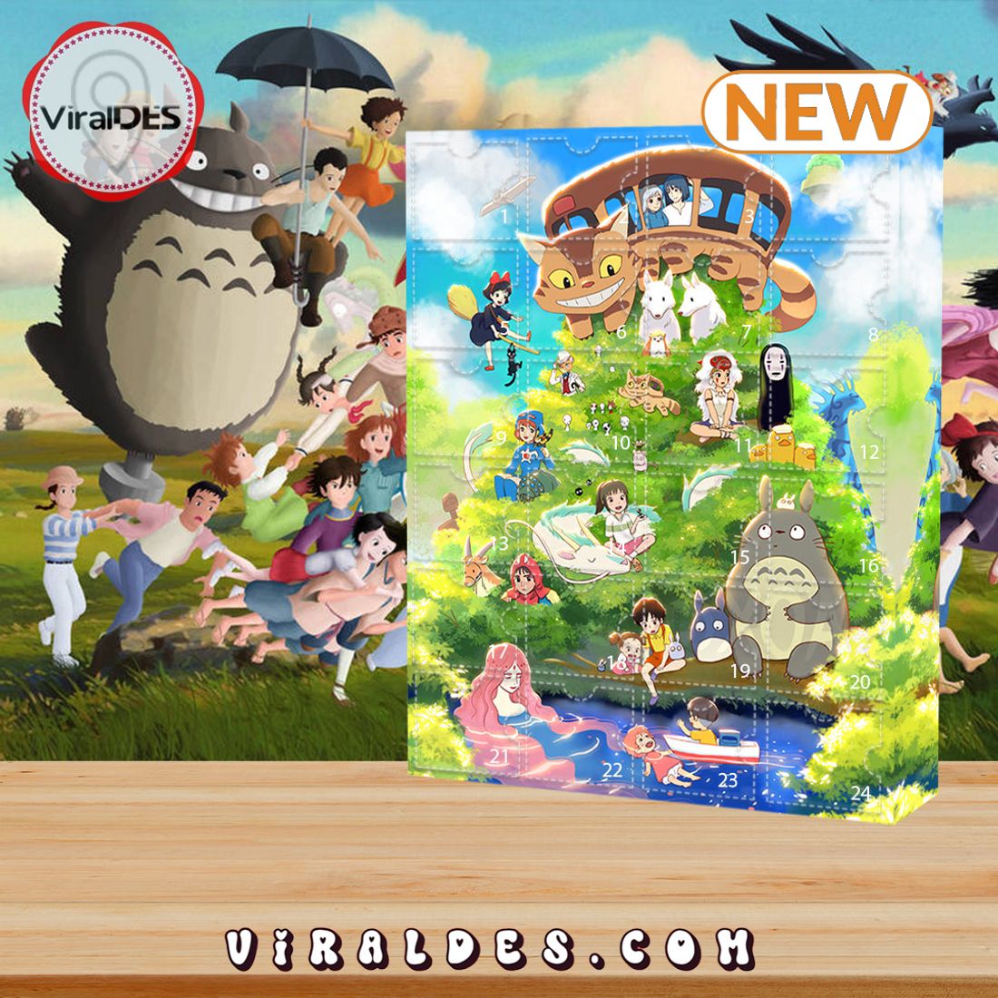 2025 Ghibli Advent Calendar – The One With 24 Little Doors