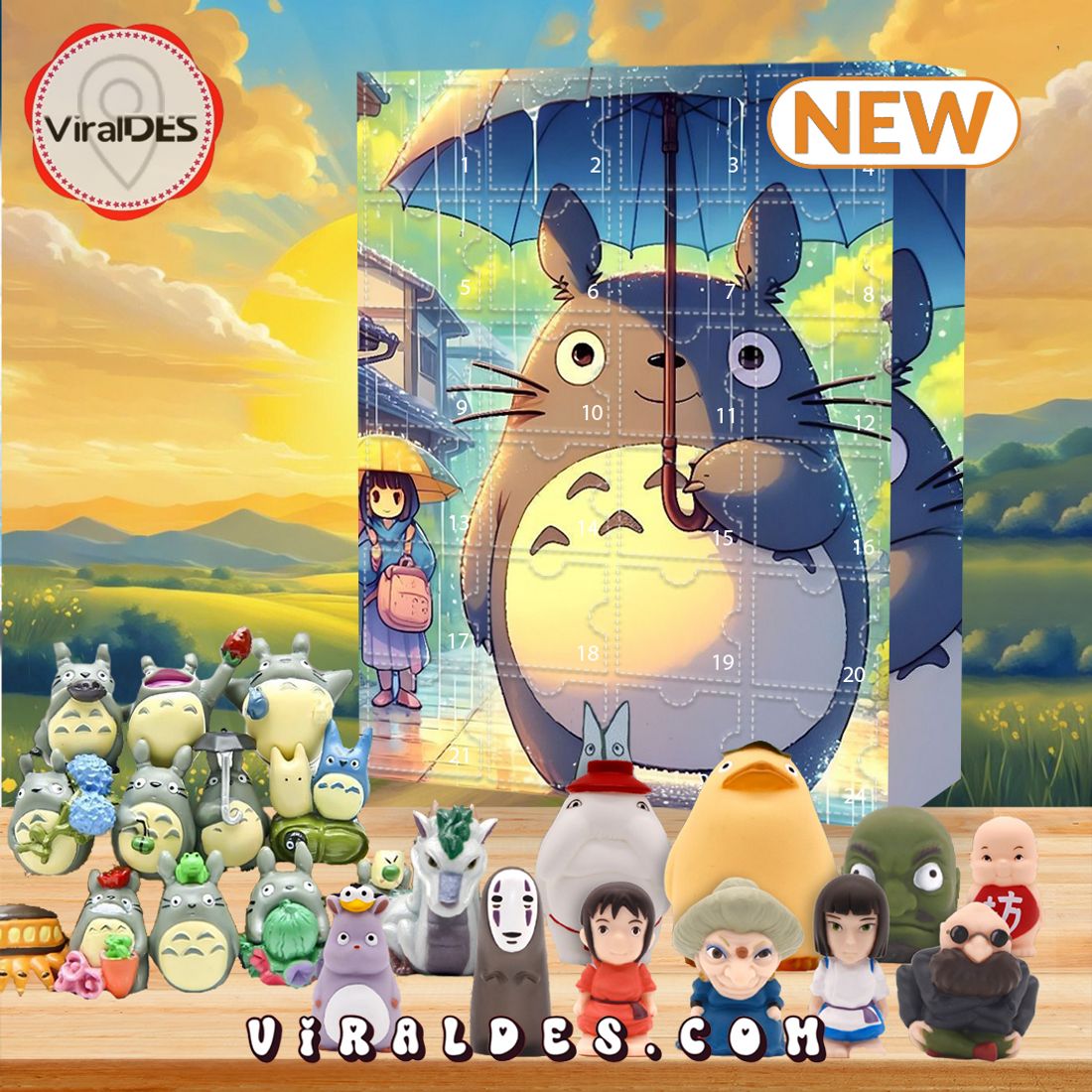 2025 Hayao Miyazaki Comics Advent Calendar – The One With 24 Little Doors