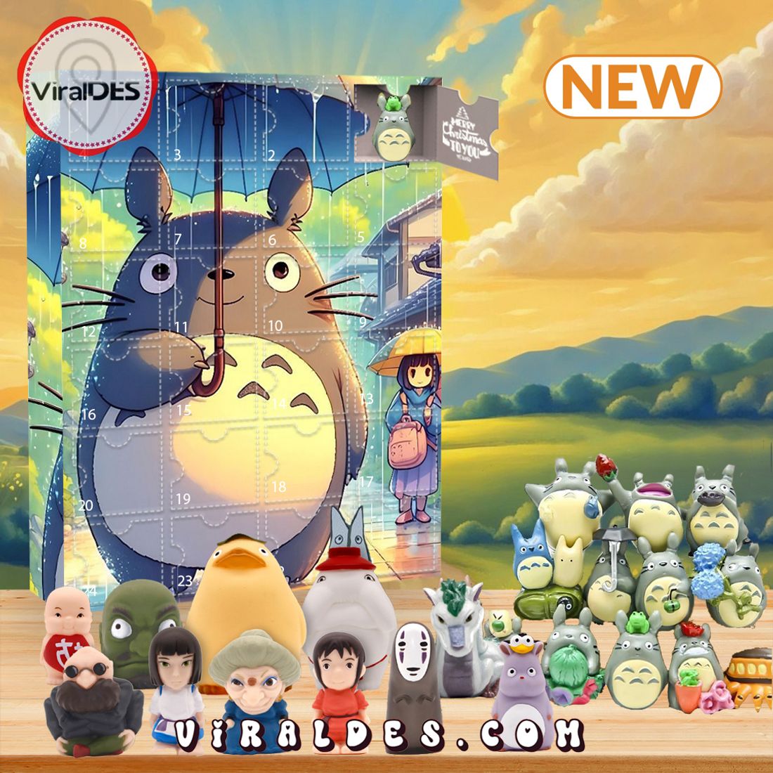2025 Hayao Miyazaki Comics Advent Calendar – The One With 24 Little Doors