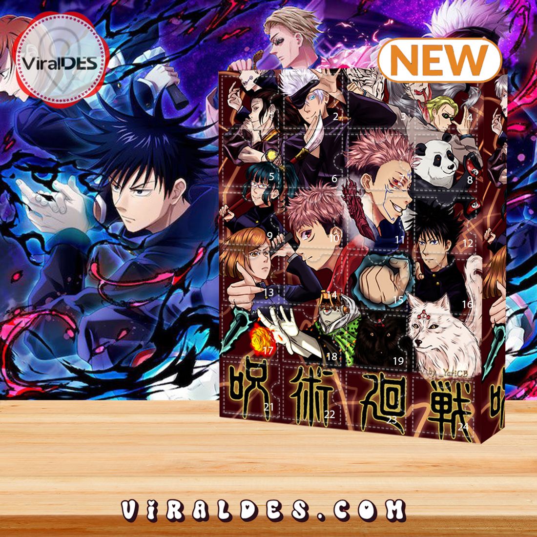 2025 Jujutsu Kaisen Advent Calendar – The One With 24 Little Doors