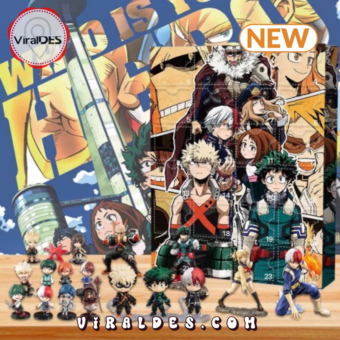 2025 My Hero Academia Advent Calendar