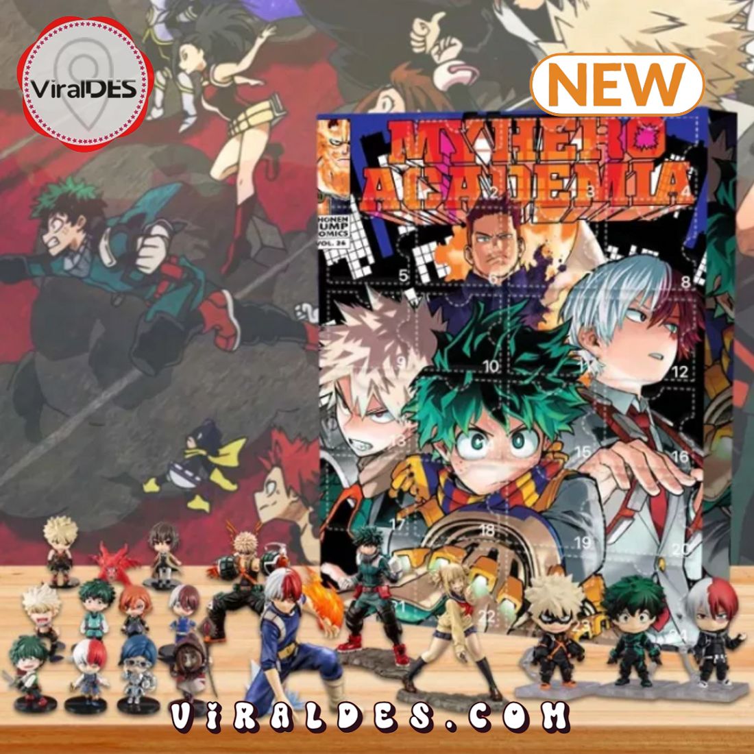 2025 My Hero Academia Advent Calendar