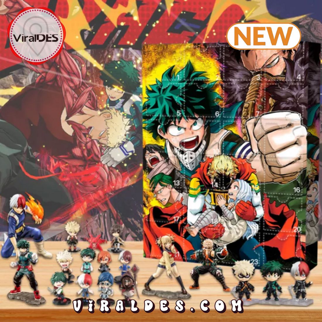 2025 My Hero Academia Advent Calendar
