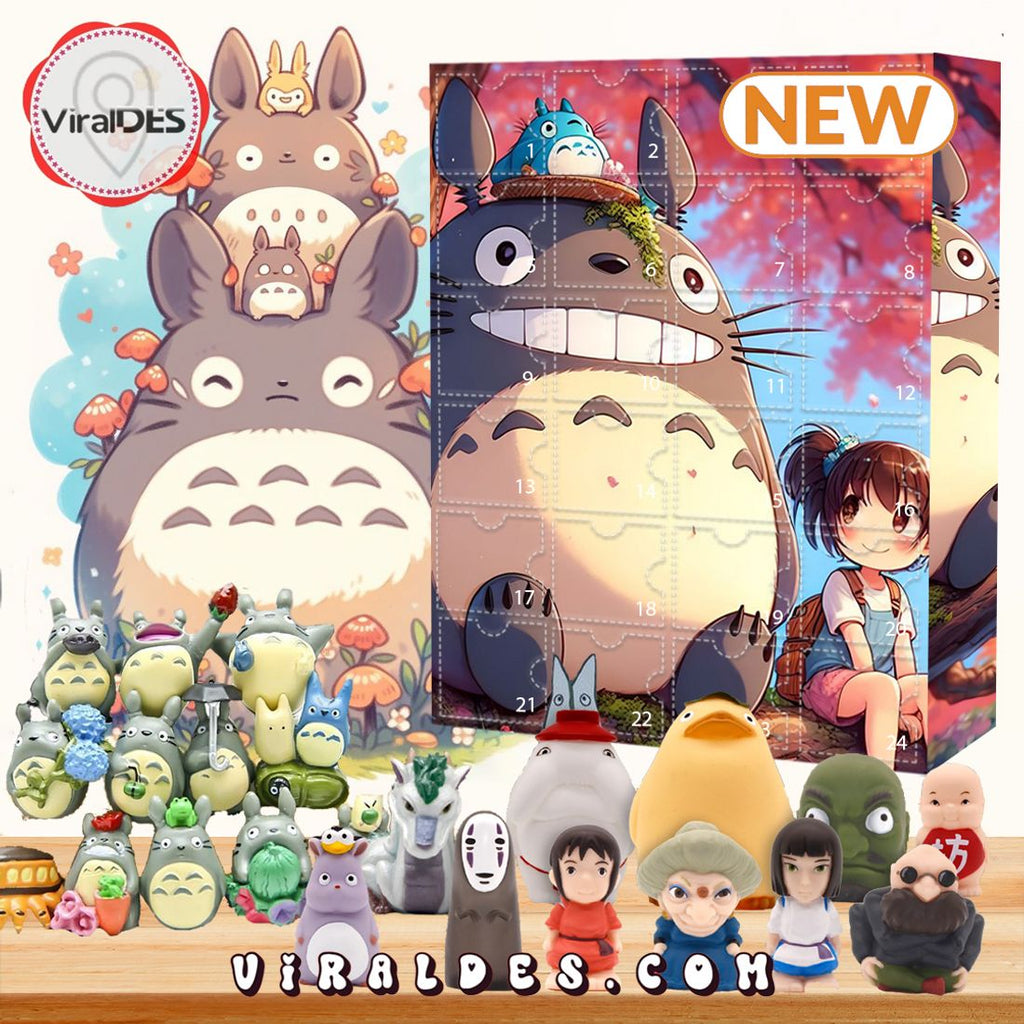 2025 My Neighbor Totoro Advent Calendar – The One With 24 Little Doors