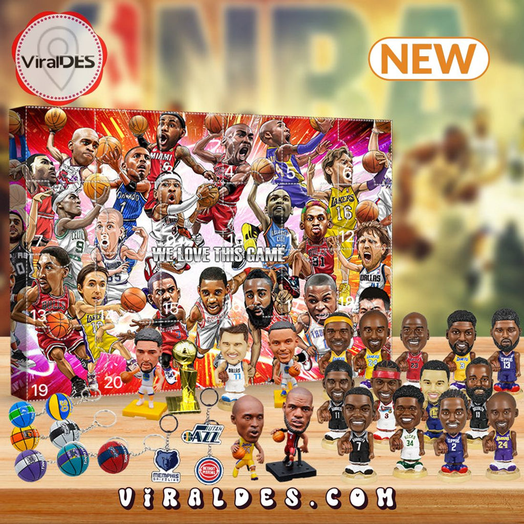 2025 NBA Advent Calendar 24 Gifts Are In It