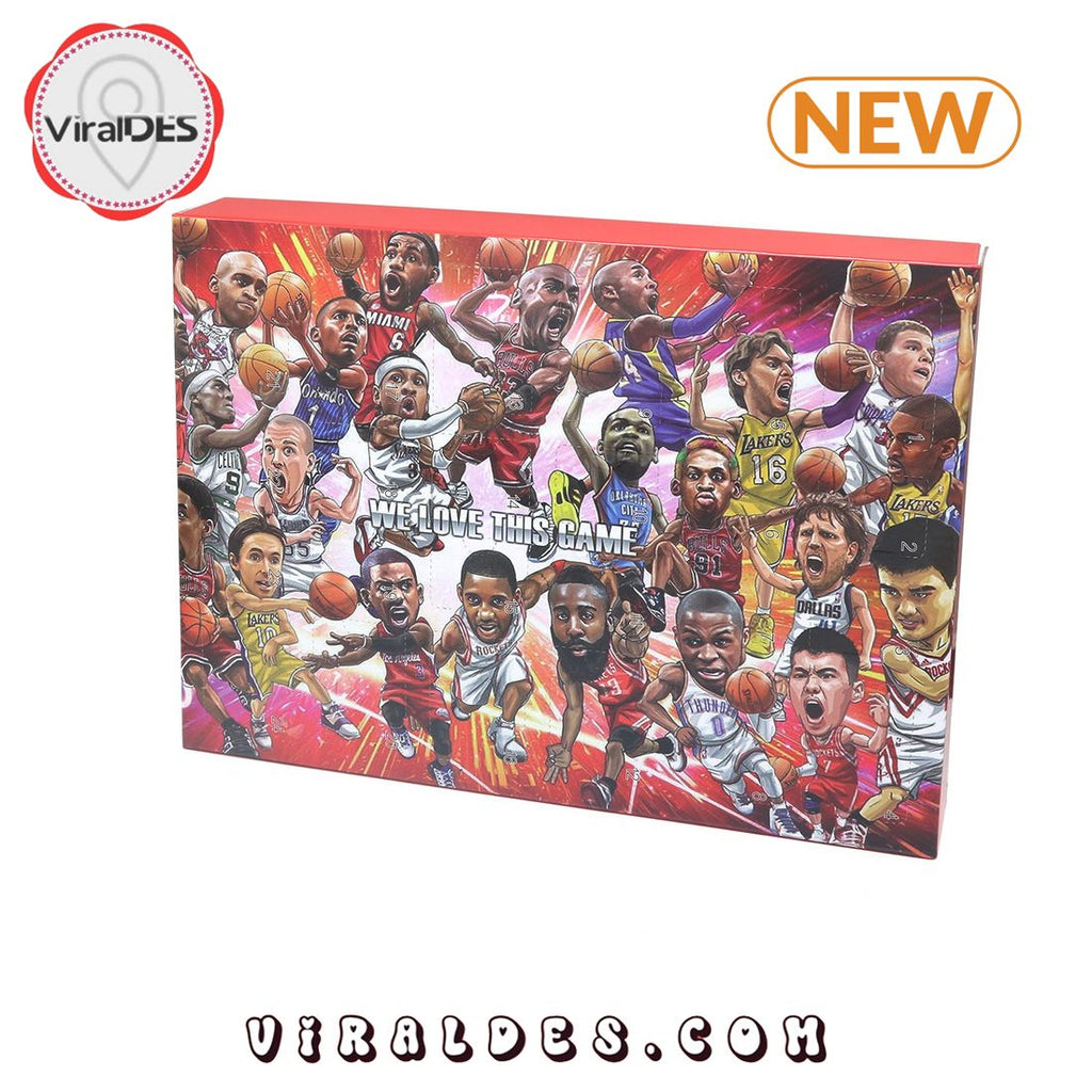 2025 NBA Advent Calendar 24 Gifts Are In It