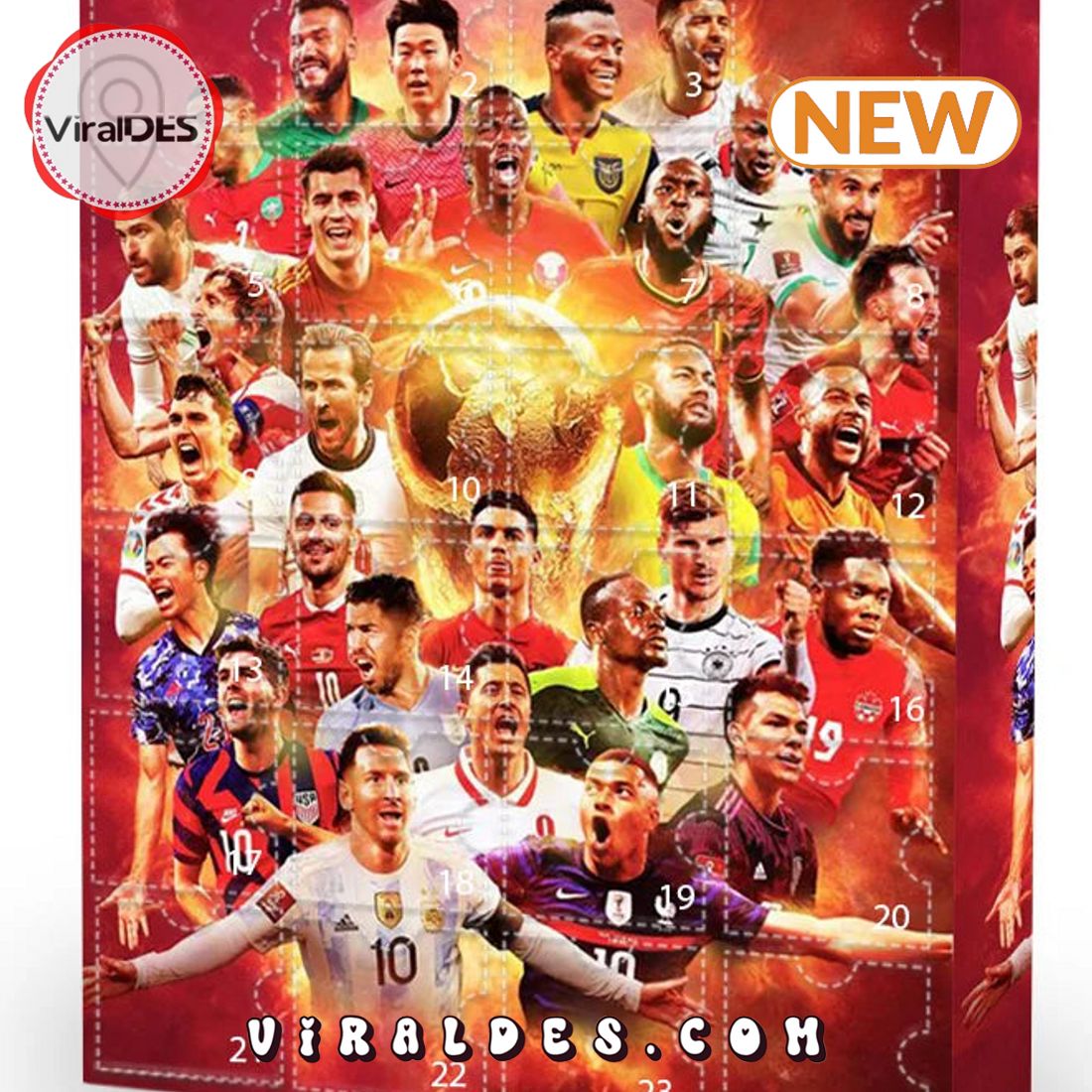 2025 World Cup Advent Calendar – The One With 24 Little Doors