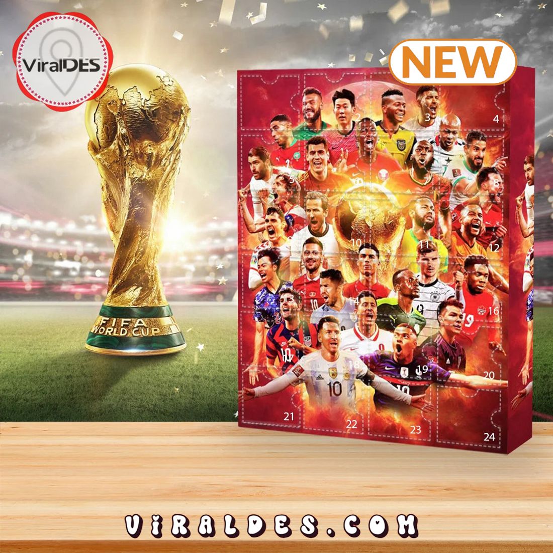 2025 World Cup Advent Calendar – The One With 24 Little Doors