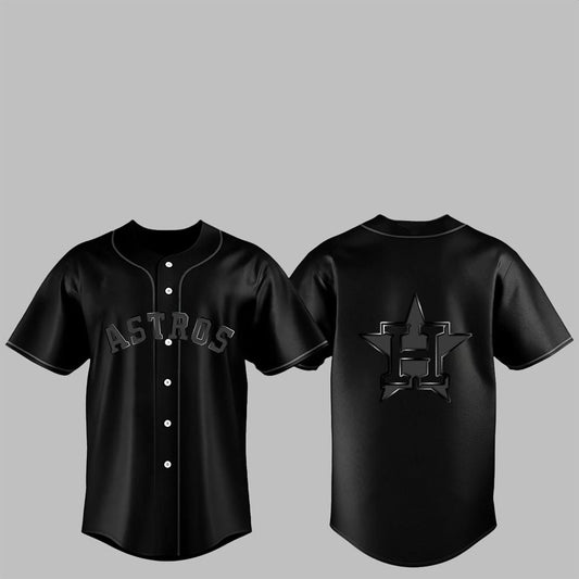 2025 Astros Back In Black Jersey - Grishko.com