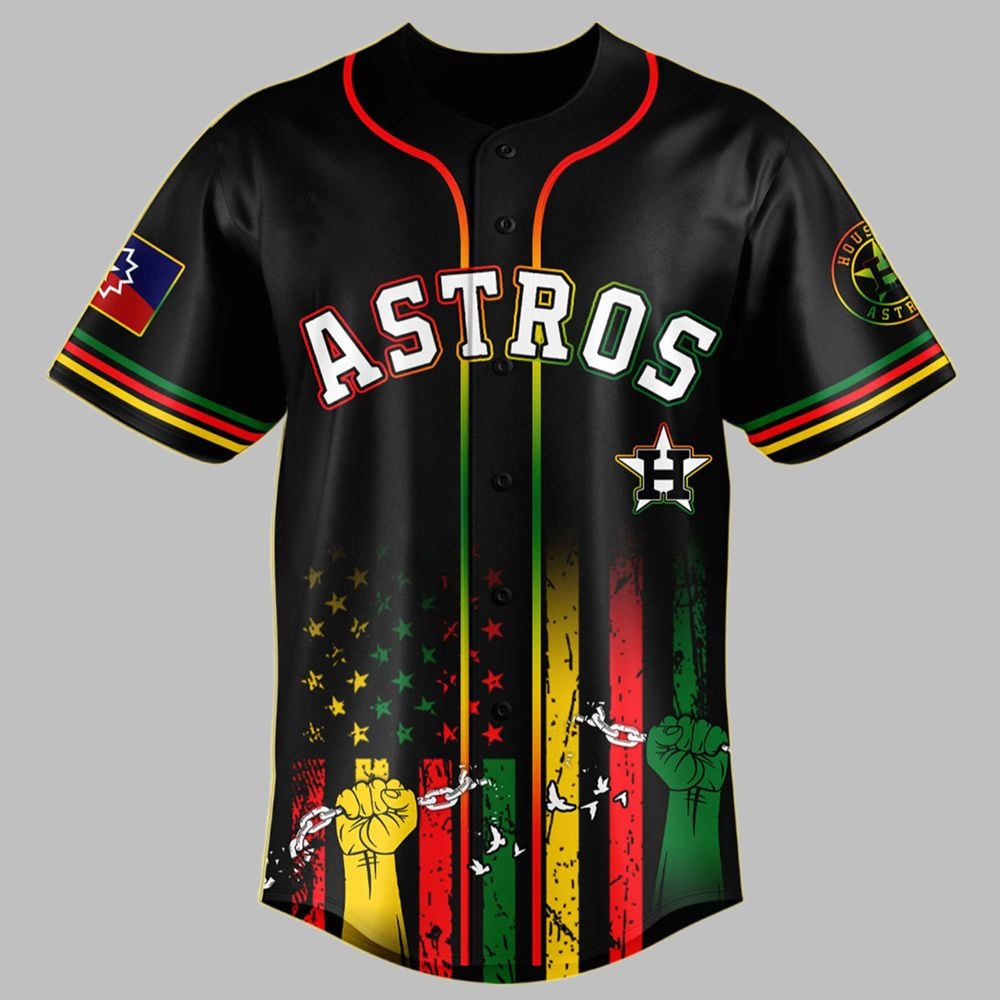 2025 Astros Juneteenth Day Jersey - Grishko.com