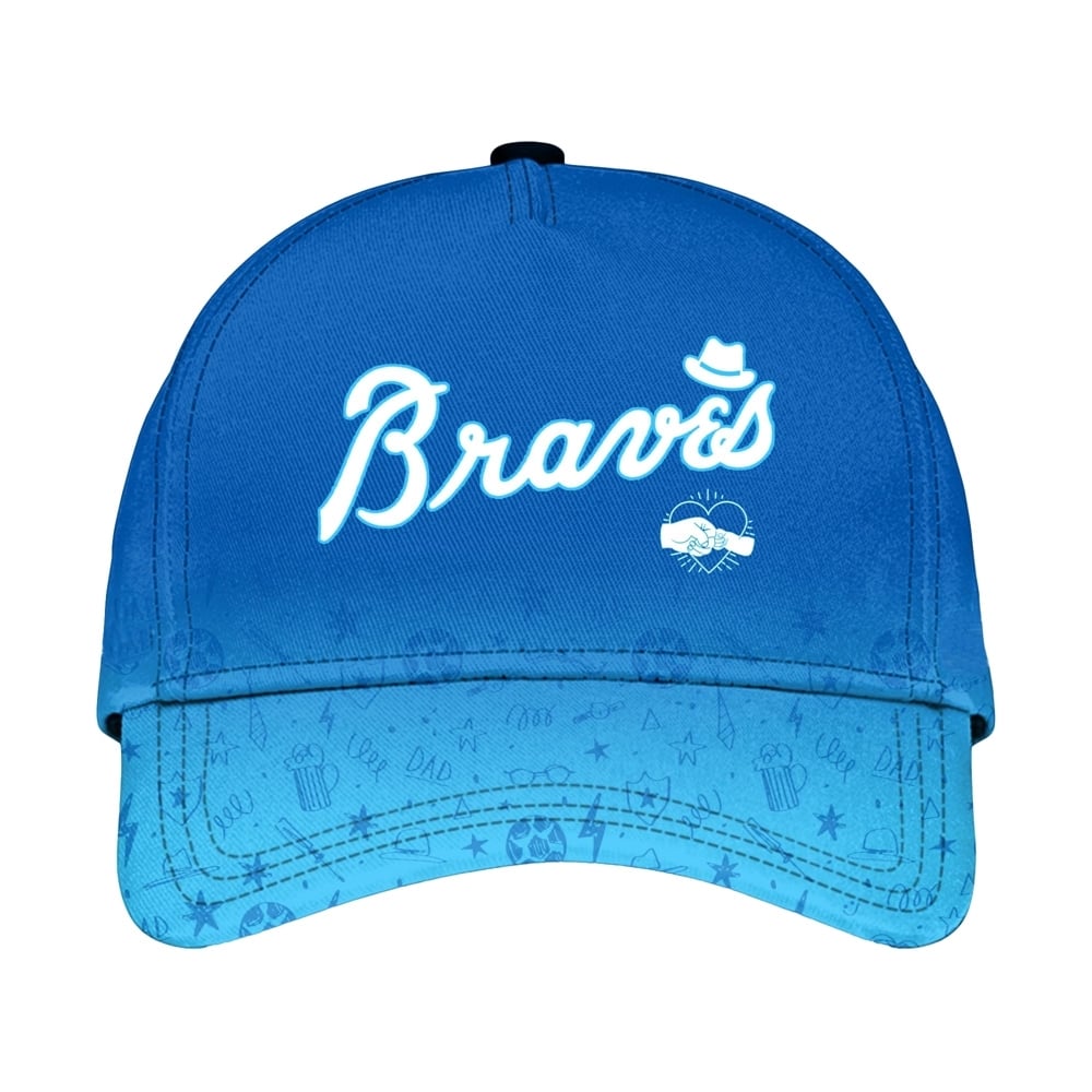 2025 Atlanta Braves Happy Father Day Baseball Jersey Combo - Grishko.com