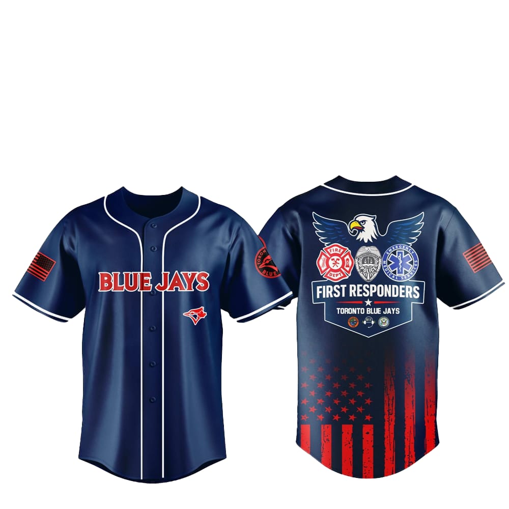 2025 Blue Jays First Responders Night Jersey - Grishko.com
