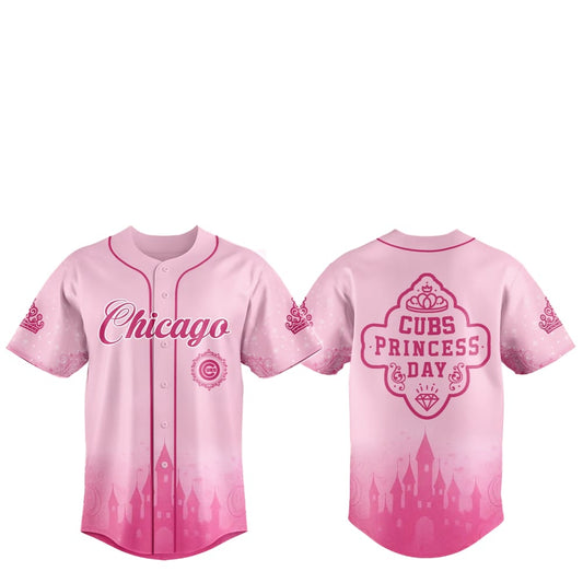 2025 Chicago Cubs Princess Day Baseball Jersey - Grishko.com
