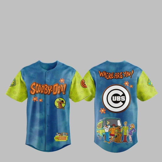 2025 Cubs Scooby-Doo Baseball Jersey - Grishko.com
