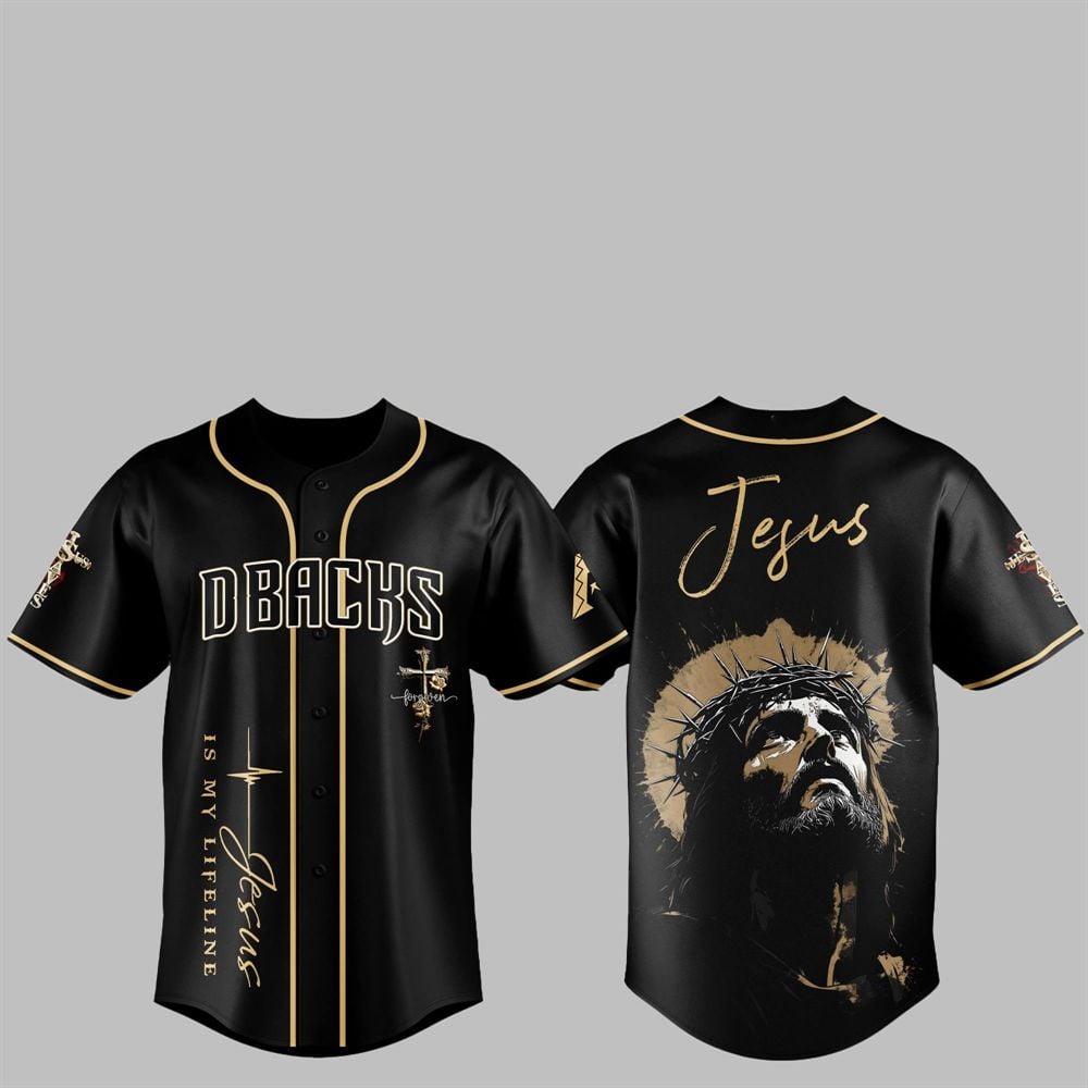 2025 Diamondbacks Jesus Baseball Jersey - Grishko.com